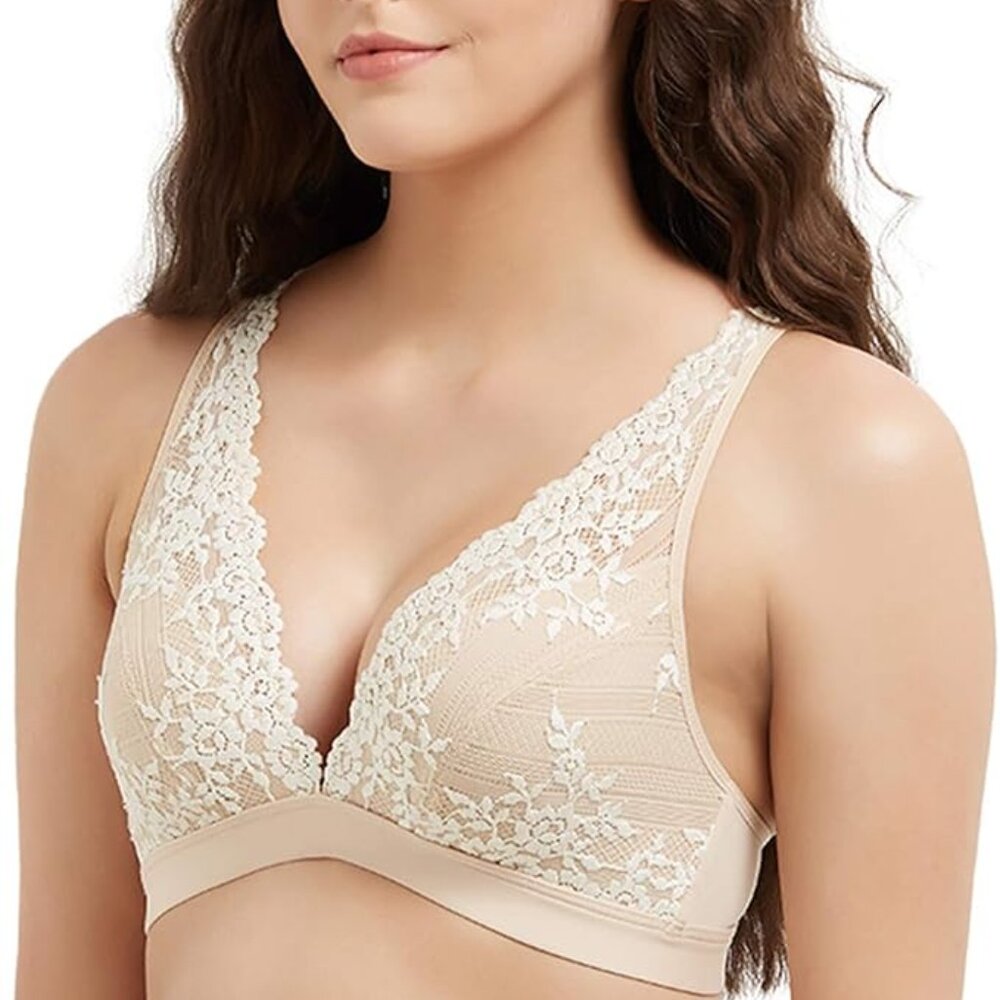 Wacoal Women's Embrace Lace Wire Free Convertible Bra Size 34